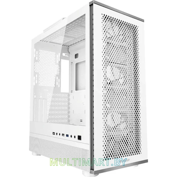 Корпус PCcooler ME200 MESH WH (C3-A520WHP3-GL)